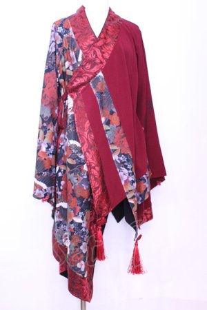 画像: Qutie Frash / アシメ着物カーデ   O-25-11-13-017-QU-TO-OW-OS