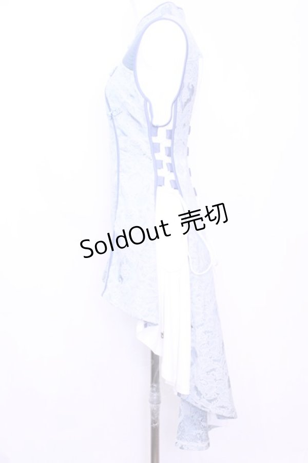 画像3: Qutie Frash / チャイナワンピ  ライトブルー O-25-11-13-021-QU-OP-OW-ZI (3)