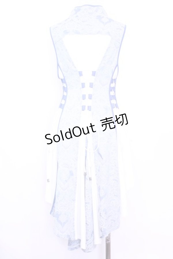 画像4: Qutie Frash / チャイナワンピ  ライトブルー O-25-11-13-021-QU-OP-OW-ZI (4)