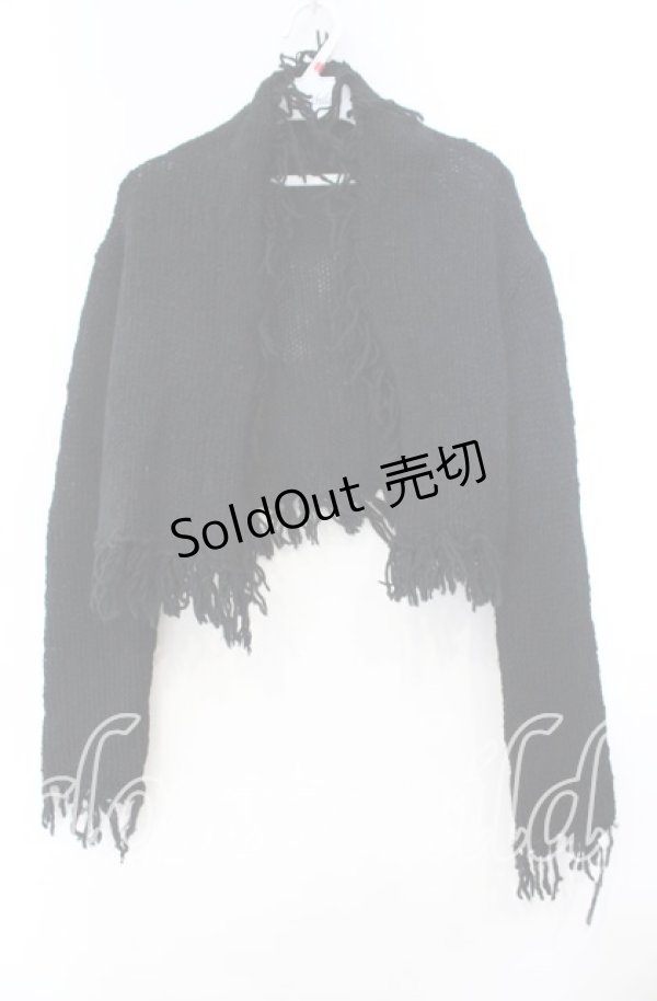 画像1: STIGMATA / ロゴパッチボレロ  ブラック O-25-11-14-023-GO-TO-IG-OS (1)