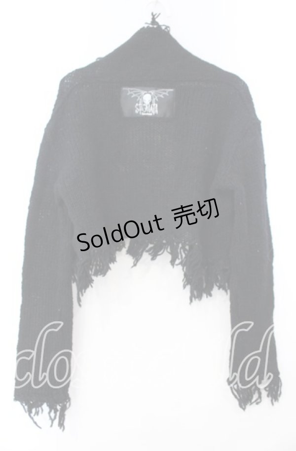 画像3: STIGMATA / ロゴパッチボレロ  ブラック O-25-11-14-023-GO-TO-IG-OS (3)