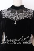 画像2: Zeeye / Falling Star Velvet Gothic Dress　ワンピース L クロ O-25-11-14-045-LO-OP-OW-OS (2)