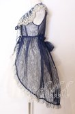 画像3: Vallee lys / Fishtail Lace Gilet  ネイビー O-25-11-14-048-GO-TO-OW-OS (3)