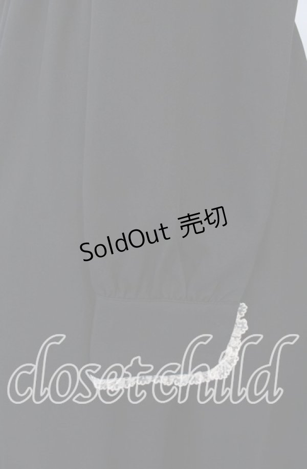 画像3: muggle / 黒のお嬢様のクラシカルゴシックワンピース M クロ O-25-11-14-051-LO-OP-OW-OS (3)