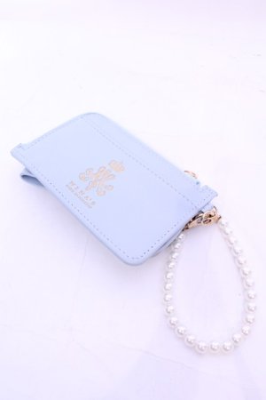 画像: m petit by misako / NINA'Sコラボコインケース  サックス O-25-11-14-1001-LO-ZA-OW-OS