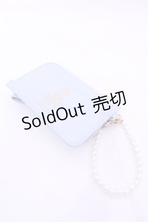 画像: m petit by misako / NINA'Sコラボコインケース  サックス O-25-11-14-1001-LO-ZA-OW-ZT432