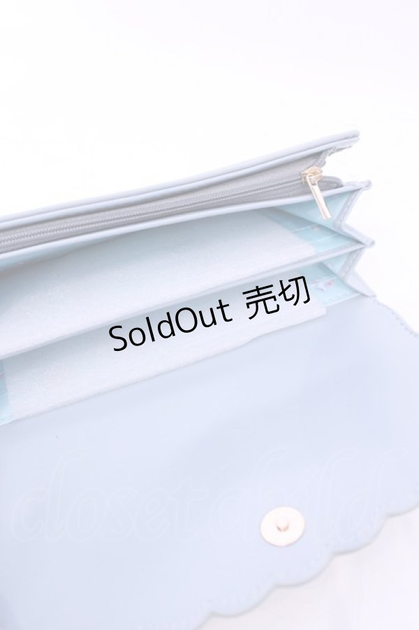 画像3: m petit by misako / サンリオキャラクターズコラボ シナモロール 長財布  サックス O-25-11-14-1004-LO-ZA-OW-OS (3)