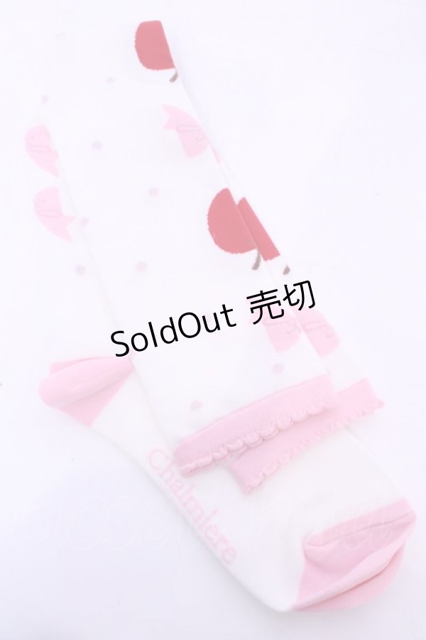 画像2: Chalmiere / スウィーティアップルオーバーニー  ピンク O-25-11-14-1043-LO-ZA-OW-OS (2)