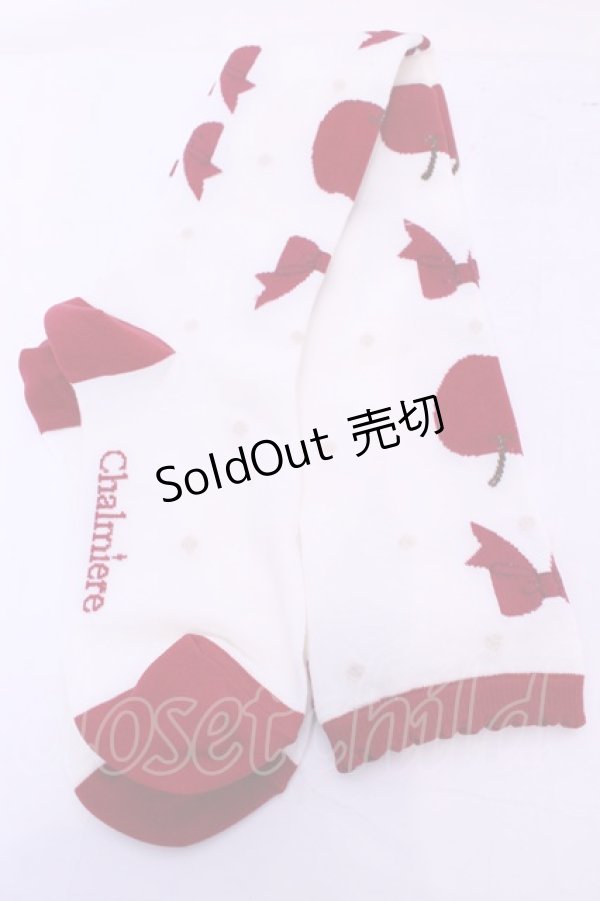 画像2: Chalmiere / スウィーティアップルオーバーニー  アカ O-25-11-14-1047-LO-ZA-OW-OS (2)