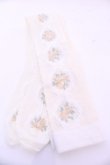 画像1: m petit by misako / ECAMOVKバラレースソックス  アイボリー O-25-11-14-1053-LO-ZA-OW-OS (1)
