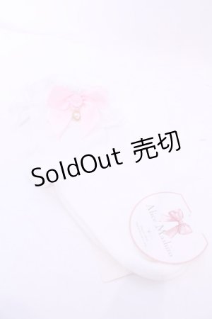 画像: Lovely Tency / 眞白ありすコラボクルーソックス  シロ O-25-11-14-1057-LO-ZA-OW-OS