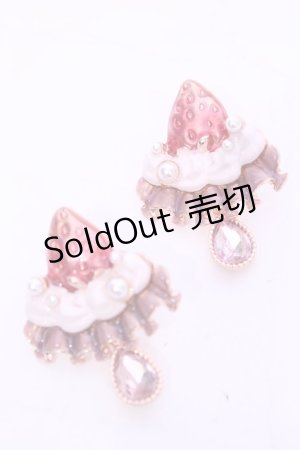 画像: axes femme POETIQUE / ガトー・フレーズイヤリング  ピンク O-25-11-14-1066-AX-AC-OW-OS