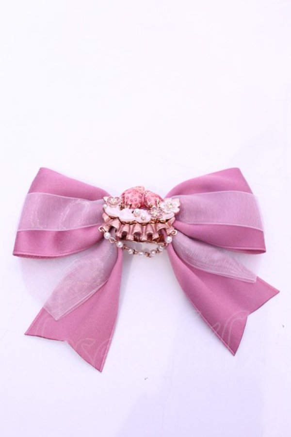 画像1: axes femme POETIQUE / ガトー・フレーズマルチリボン  ピンク O-25-11-14-1068-AX-AC-OW-OS (1)