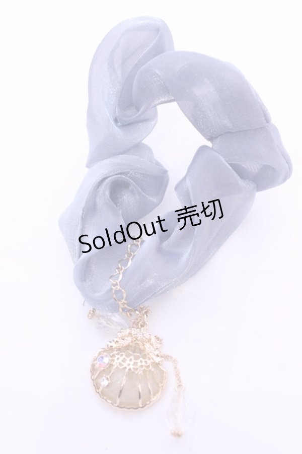 画像1: axes femme / THANKS FES ノベルティシュシュ  ブルー O-25-11-14-1072-AX-AC-OW-OS (1)