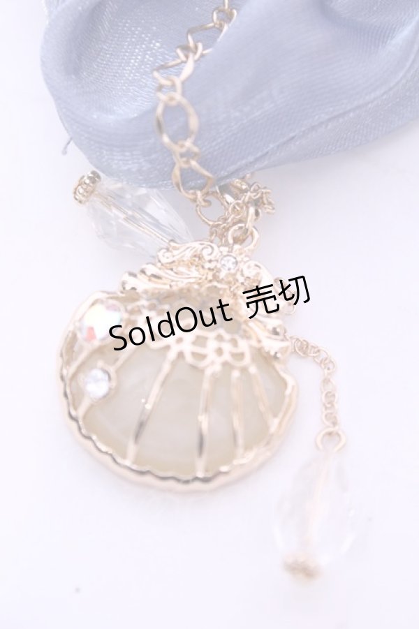 画像2: axes femme / THANKS FES ノベルティシュシュ  ブルー O-25-11-14-1072-AX-AC-OW-OS (2)