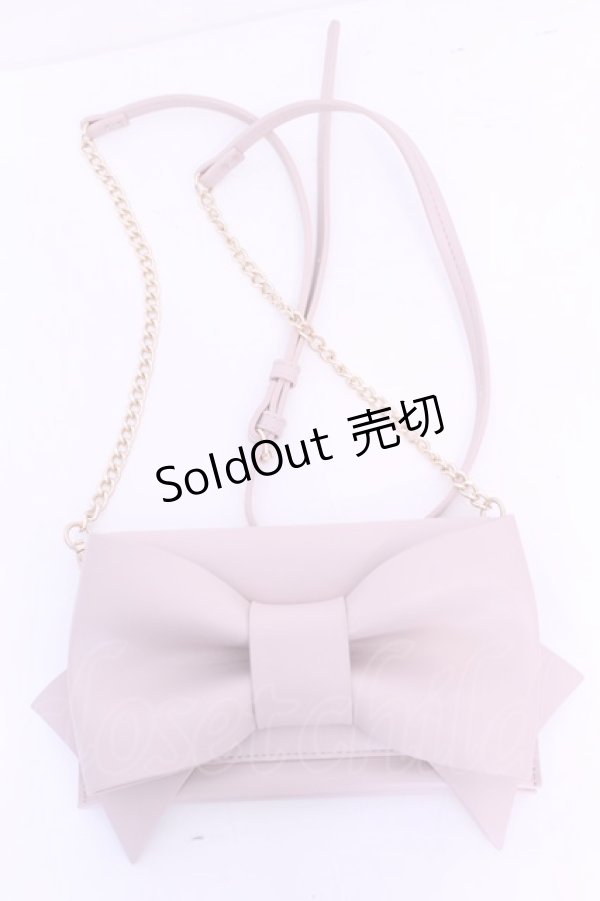 画像1: m petit by misako / AMリボンフラップSLD  ピンク O-25-11-14-1074-LO-ZA-OW-ZT1116D (1)