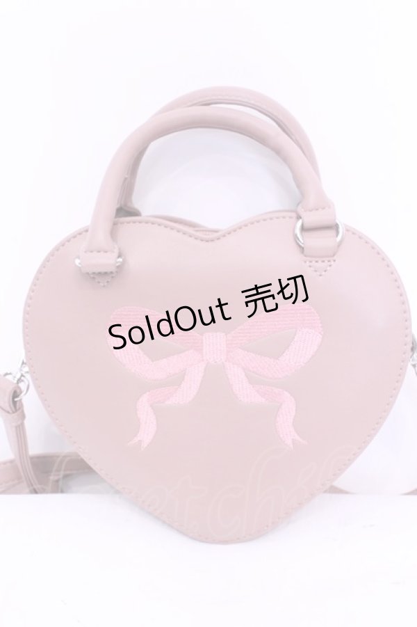 画像1: 【SALE】LOLITAその他 / 皆方由衣コラボハートSLDバッグ  ピンク O-25-11-14-1007-LO-BG-OW-ZT-K023 (1)