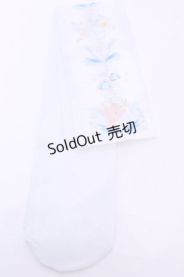 画像2: Lovely Tency / TTMAOVKウサプリント  サックス O-25-11-14-1079-LO-ZA-OW-OS (2)