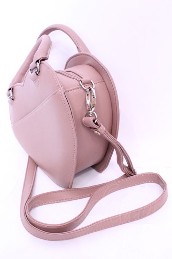 画像2: LOLITAその他 / 皆方由衣コラボハートSLDバッグ  ピンク O-25-11-14-1007-LO-BG-OW-ZT-K023 (2)