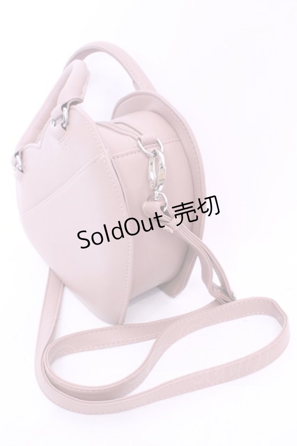 画像2: 【SALE】LOLITAその他 / 皆方由衣コラボハートSLDバッグ  ピンク O-25-11-14-1007-LO-BG-OW-ZT-K023 (2)