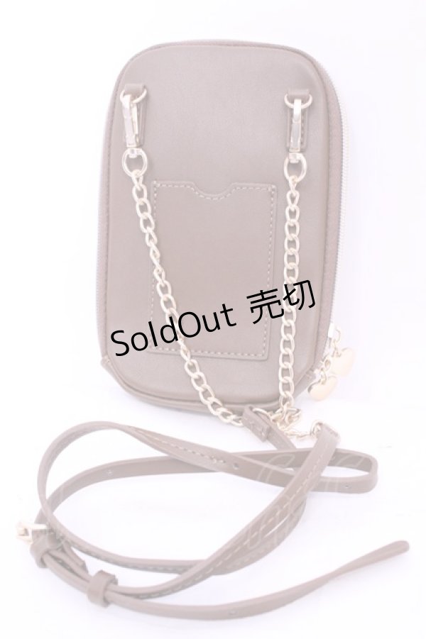 画像2: m petit by misako / AMリボンショルダーバッグ  ブラウン O-25-11-14-1008-LO-BG-OW-ZT432 (2)