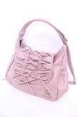 画像1: m petit by misako / AM*NIリボン3WAY バッグ  ピンク O-25-11-14-1009-LO-BG-OW-ZT-K026 (1)