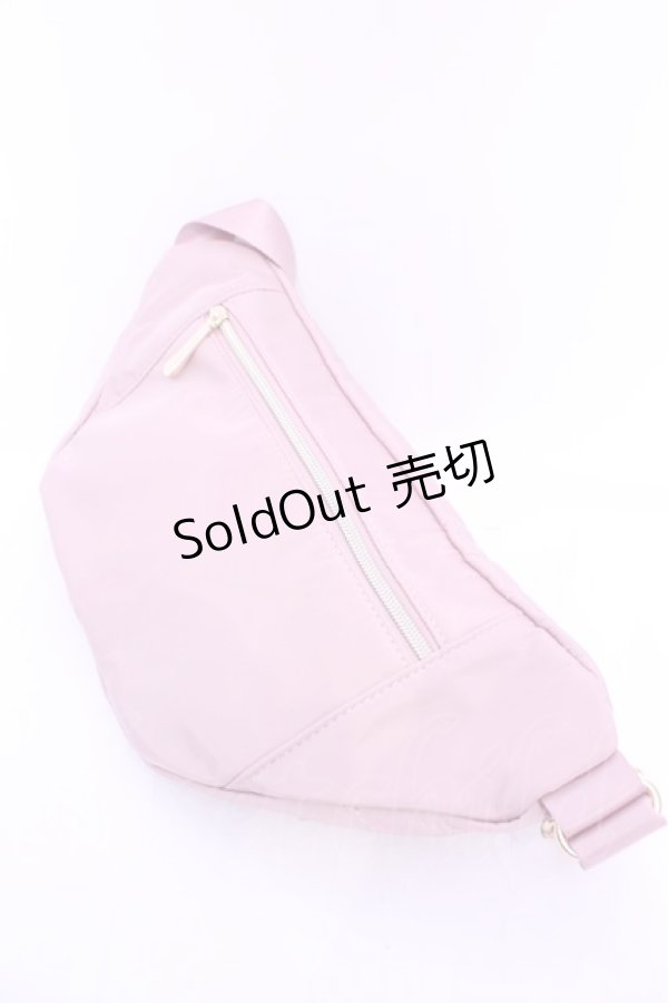 画像2: m petit by misako / リボン付きボディバッグ  ピンク O-25-11-14-1010-LO-BG-OW-OS (2)