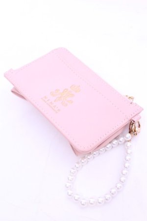 画像: m petit by misako / NINA'Sコラボコインケース  ピンク O-25-11-14-1002-LO-ZA-OW-OS