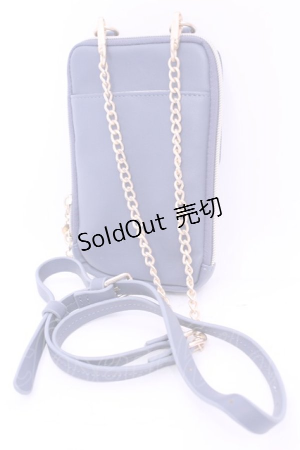 画像2: m petit by misako / NINA′Sスマホショルダーバッグ  ブルー O-25-11-14-1014-LO-BG-OW-OS (2)