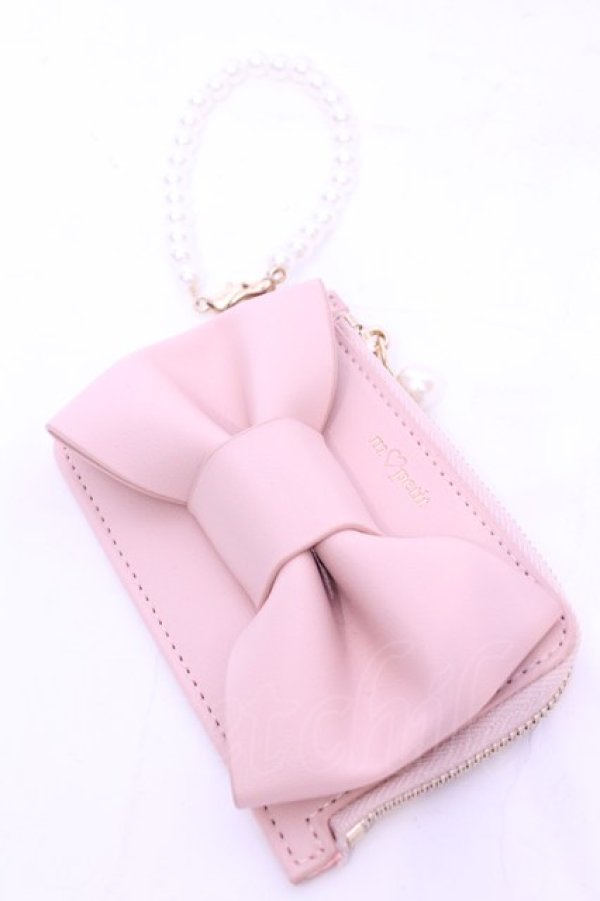 画像2: m petit by misako / NINA'Sコラボコインケース  ピンク O-25-11-14-1002-LO-ZA-OW-ZT432 (2)