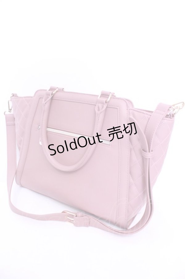 画像2: 【SALE】m petit by misako / サンリオキャラクターズ チャーム付き 2way バッグ  ピンク O-25-11-14-1018-LO-ZA-OW-ZT-K023 (2)