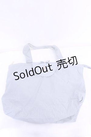 画像: m petit by misako / エコバッグ  サックス O-25-11-14-1019-LO-BG-OW-OS