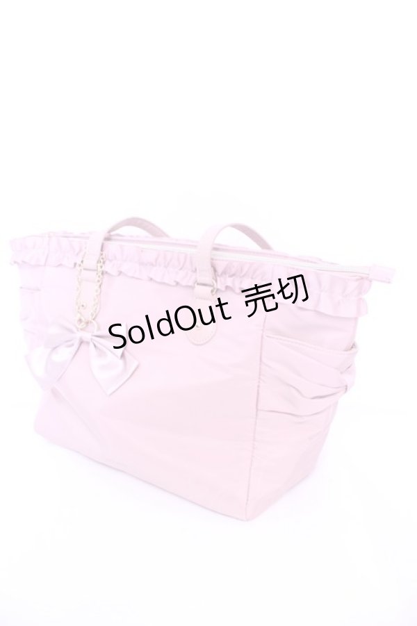 画像1: m petit by misako / トートバッグ  ピンク O-25-11-14-1020-LO-BG-OW-ZT-K026 (1)