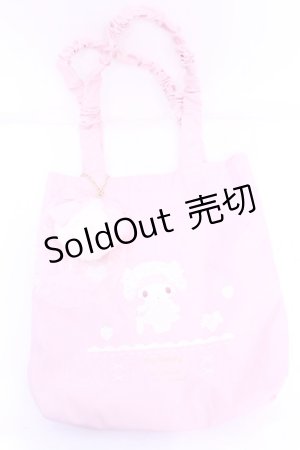 画像: m petit by misako / サンリオキャラクターズコラボ トートバッグ  ピンク O-25-11-14-1021-LO-BG-OW-OS