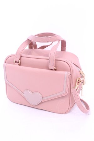 画像: m petit by misako / レター2WAYリュック  ピンク O-25-11-14-1022-LO-BG-OW-OS