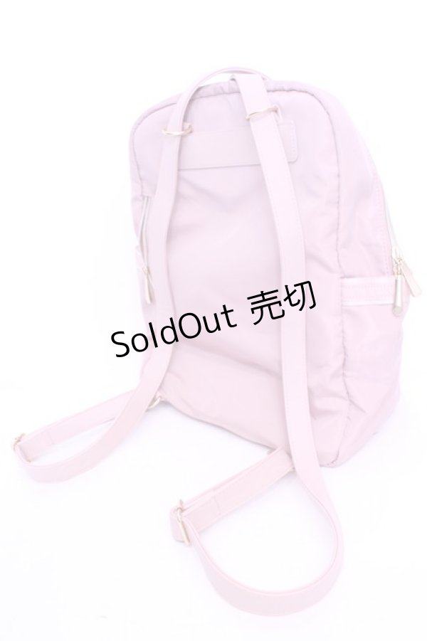 画像2: 【SALE】m petit by misako / AM2WAYリュック  ピンク O-25-11-14-1024-LO-BG-OW-ZTK024 (2)