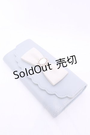 画像: m petit by misako / サンリオキャラクターズコラボ シナモロール 長財布  サックス O-25-11-14-1004-LO-ZA-OW-OS