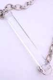 画像2: pays des fees  / Morse code necklace  クリア O-25-11-14-1032-PU-AC-OW-ZT323 (2)