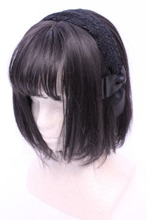 画像: m petit by misako / TT*AMレースカチューシャ  クロ O-25-11-14-1037-LO-AC-OW-OS