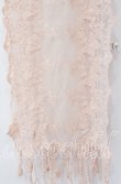 画像2: axes femme / レースチュールストール  ピンク O-25-11-14-001-AX-ZA-IG-OS (2)