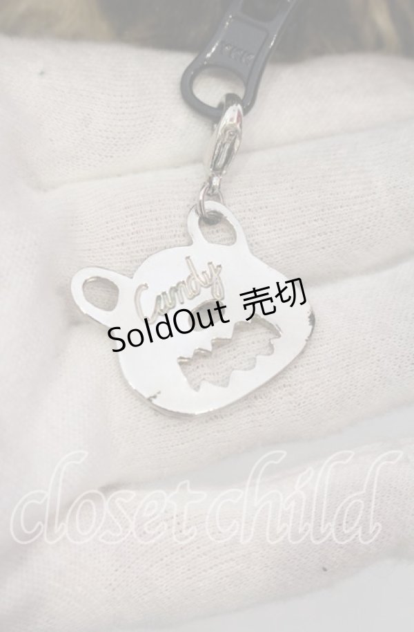 画像2: Candy Stripper / クマ耳リバーシブルベスト 2 ブラウン×ブラック O-25-11-14-061-PU-TO-OW-OS (2)