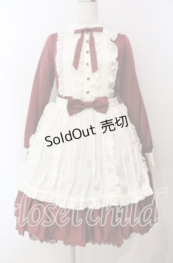 画像1: Angelic Pretty / Silky Ladyワンピース  ワイン O-25-11-14-011-AP-OP-OW-OS (1)