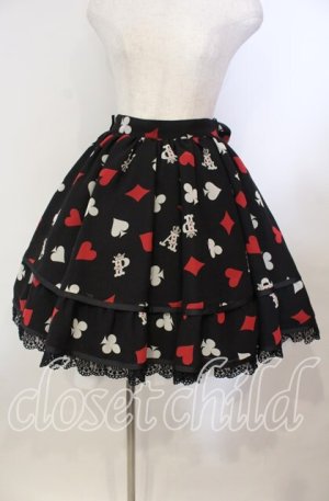 画像: Angelic Pretty / Royal Cardsスカート  クロ O-25-11-14-016-AP-SK-OW-OS