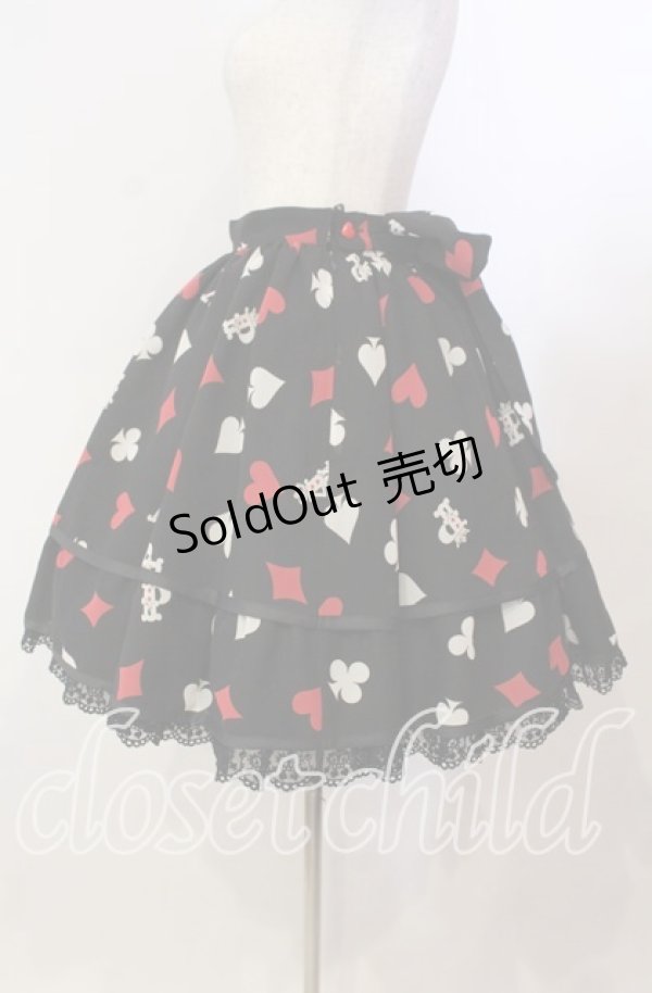 画像3: Angelic Pretty / Royal Cardsスカート  クロ O-25-11-14-016-AP-SK-OW-OS (3)
