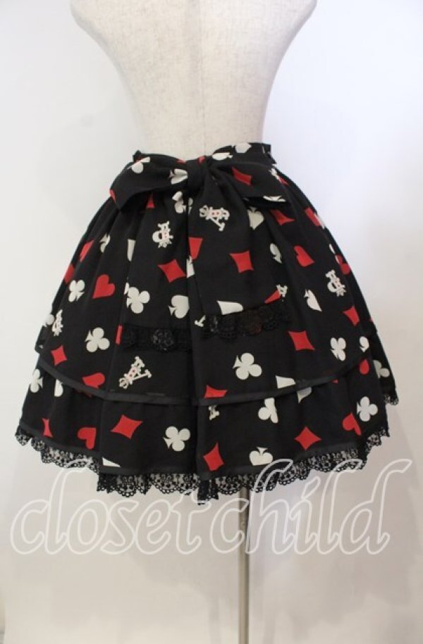 画像4: Angelic Pretty / Royal Cardsスカート  クロ O-25-11-14-016-AP-SK-OW-OS (4)