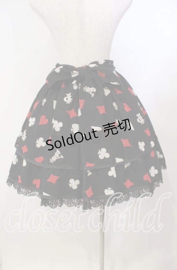 画像4: Angelic Pretty / Royal Cardsスカート  クロ O-25-11-14-016-AP-SK-OW-OS (4)