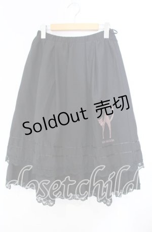 画像: MIHO MATSUDA / ねこptスカート  クロ O-25-11-14-017-GO-SK-OW-OS