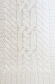 画像2: Jane Marple / ケーブル編みニット Ｍ アイボリー O-25-11-14-021-JM-TO-IG-OS (2)