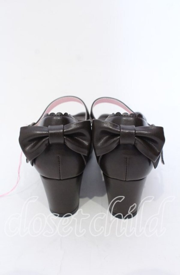 画像4: BABY,THE STARS SHINE BRIGHT / アンティークリボンシューズ S ブラウン O-25-11-15-003-BA-SH-OW-OS (4)