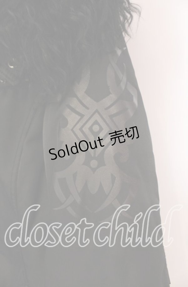 画像3: Qutie Frash / ミリタリーブルゾン  ブラック O-25-11-15-024-QU-JA-OW-C028 (3)